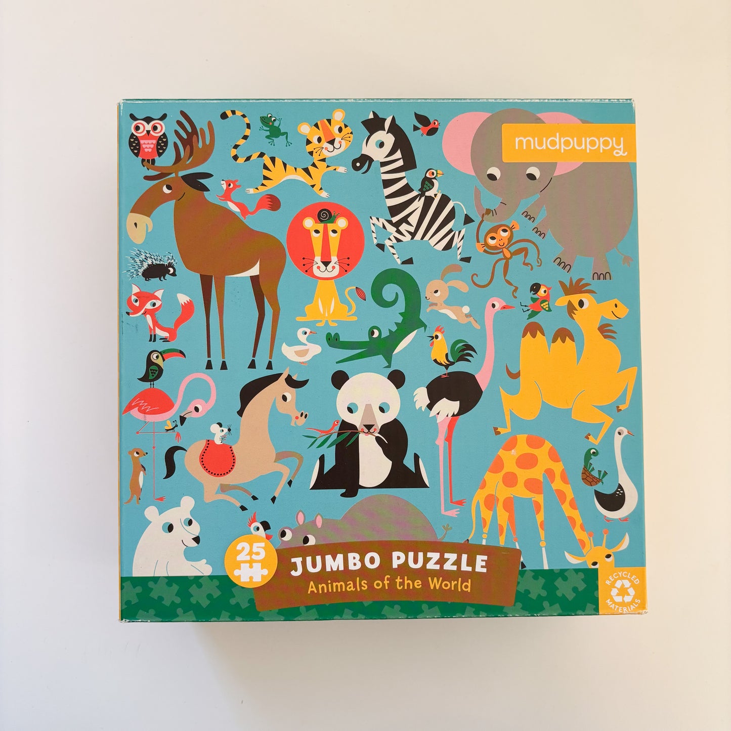 Animals Of The World Puzzle (25 PCS)