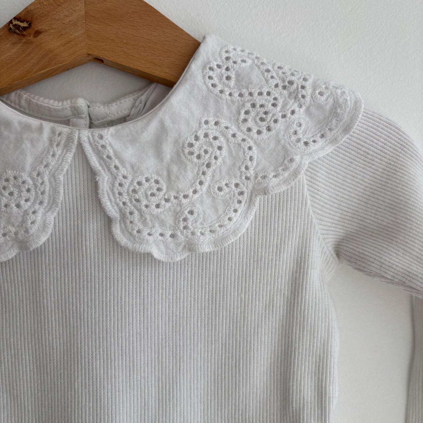 Lace Collar Bodysuit (9-12M)