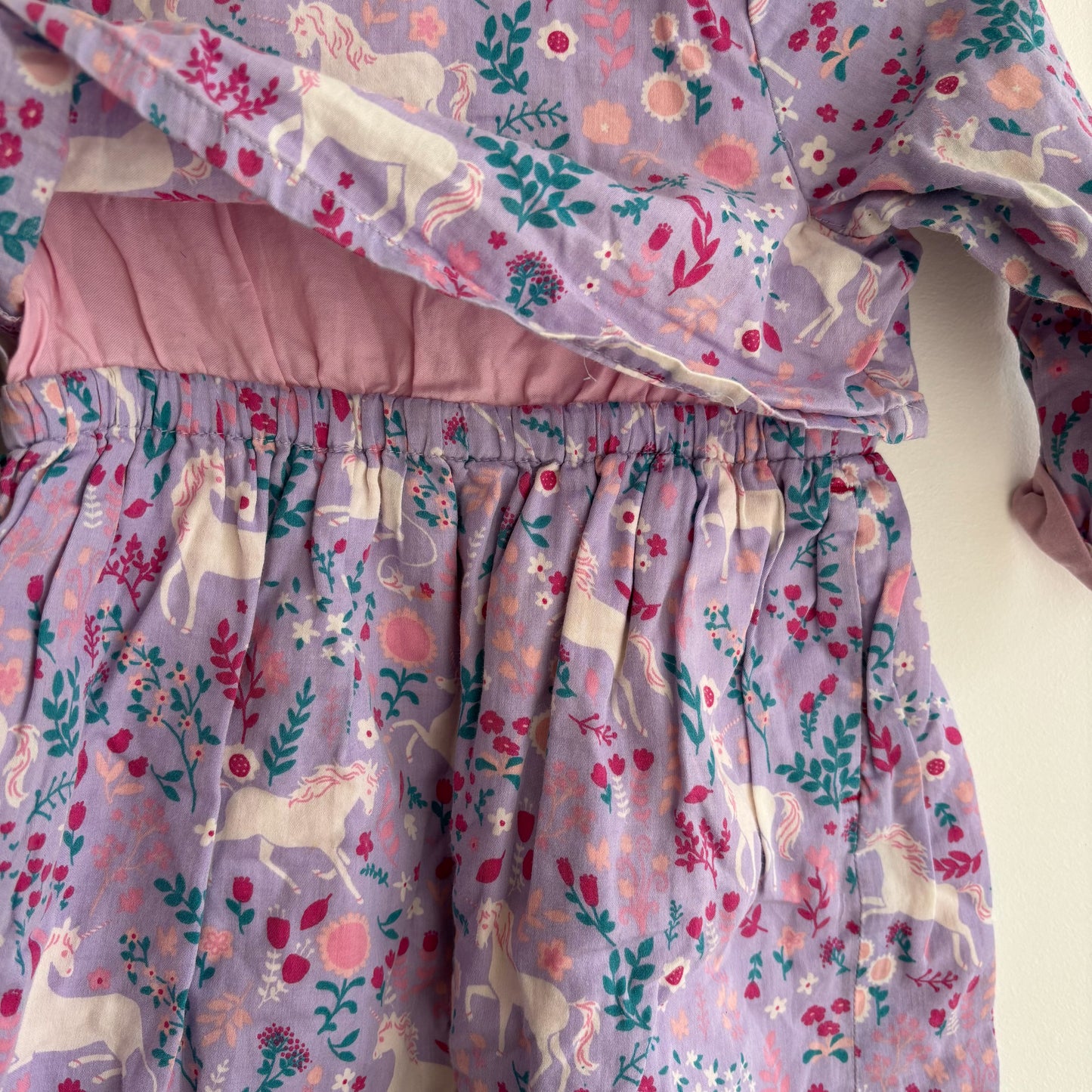 Purple Unicorn Dress (2T)