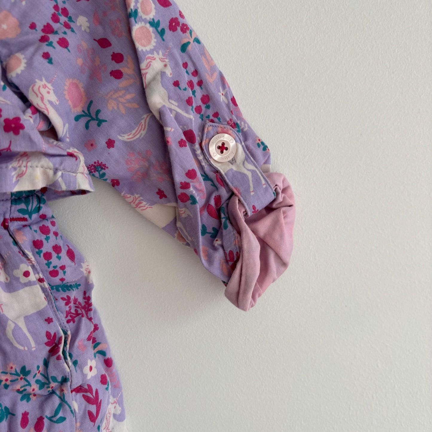 Purple Unicorn Dress (2T)