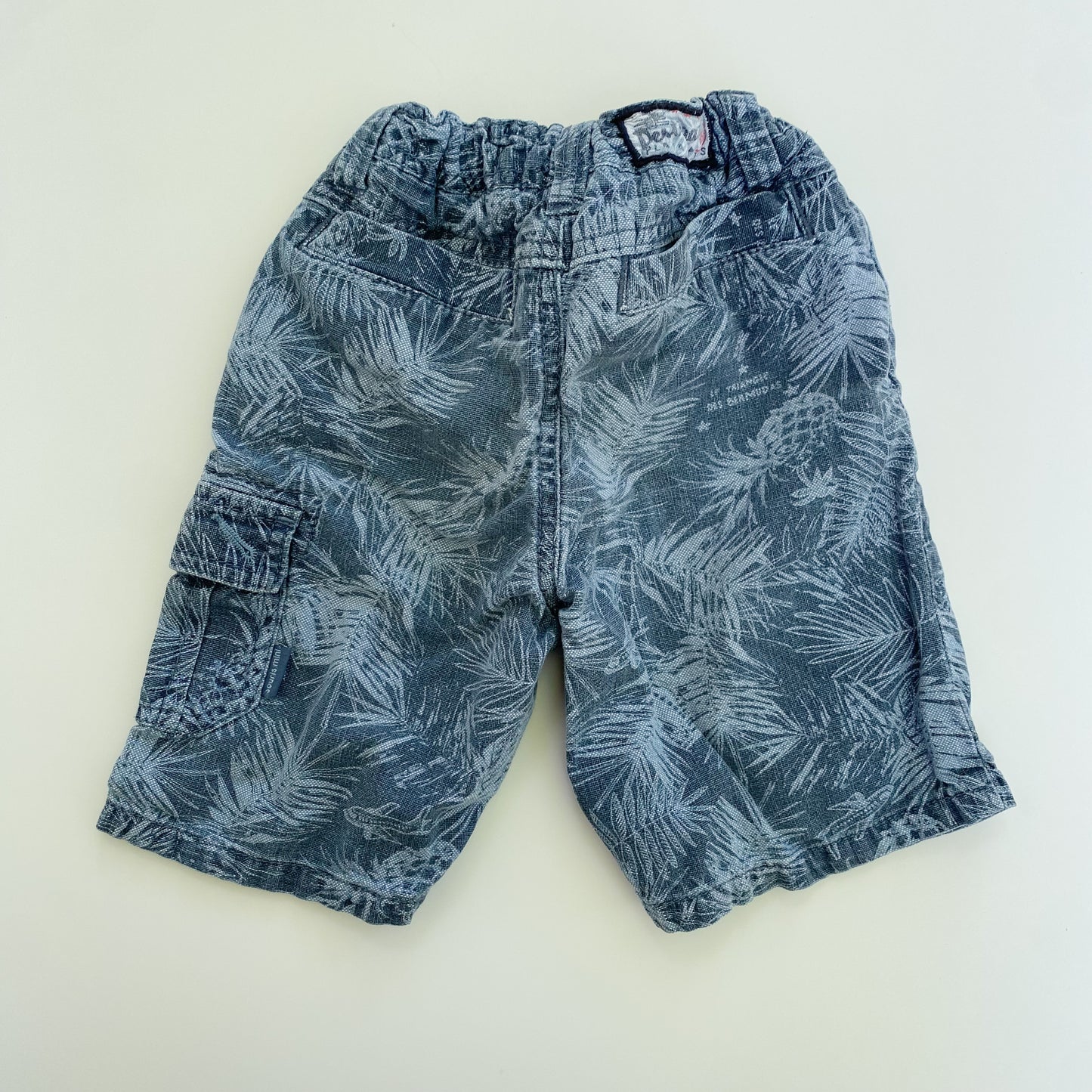 Palm Print Shorts (4T)