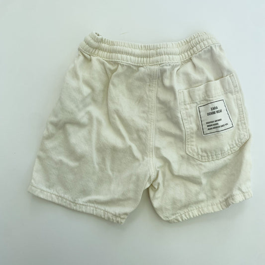 White Twill Shorts (3T)
