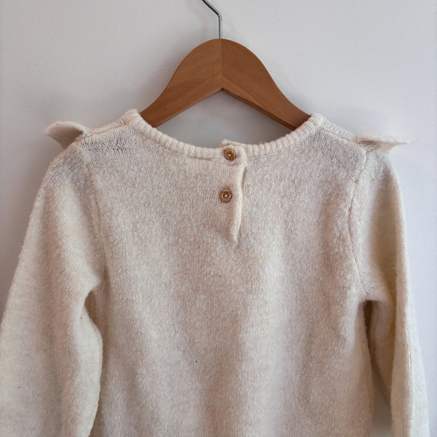Cream Sweater Dress (9-12M)