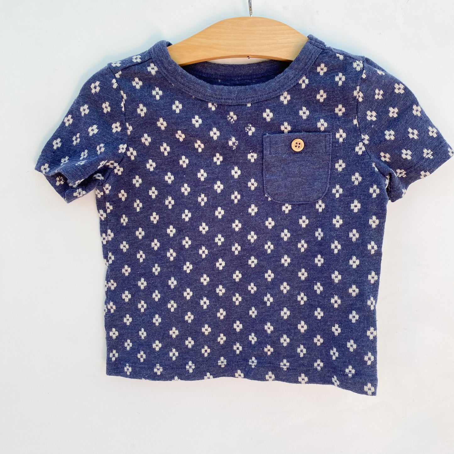 Patterned Pocket Tee (12-18M)