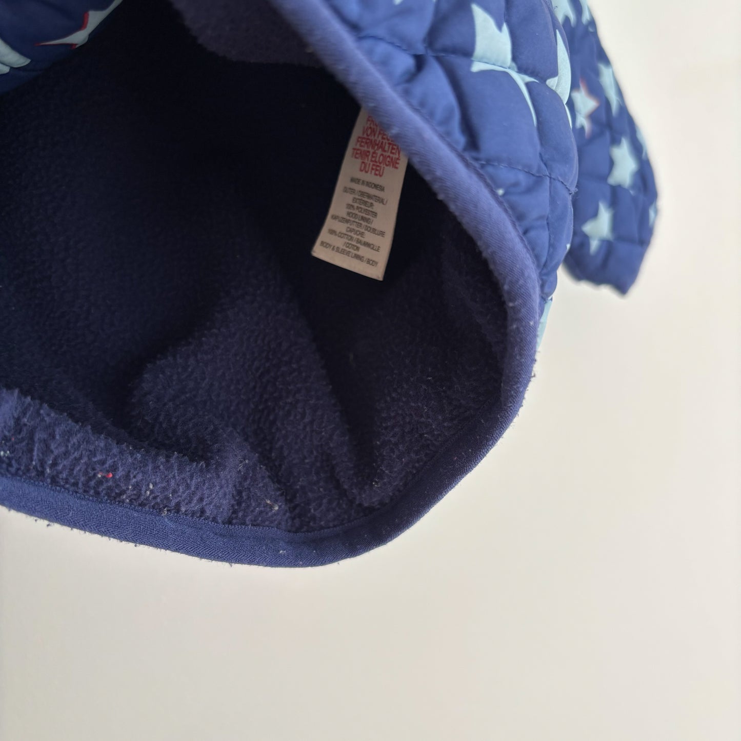 Quilted Star Print Jacket (3-4Y)