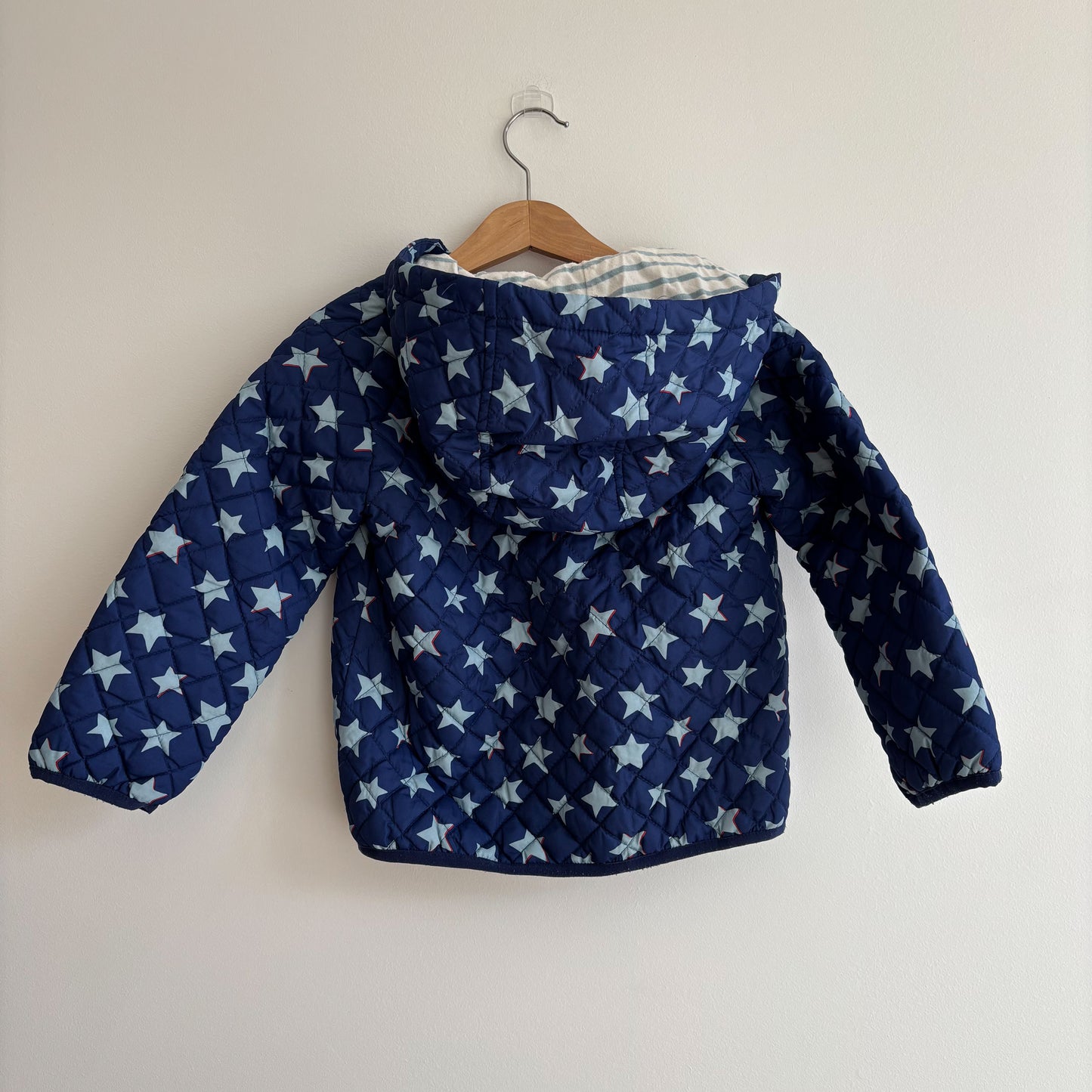 Quilted Star Print Jacket (3-4Y)