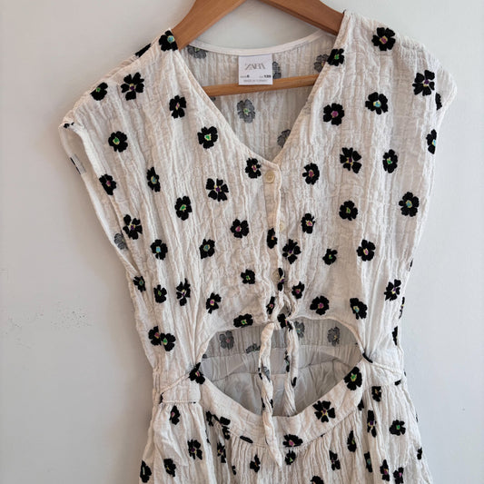 Floral Crinkle Dress (8Y)