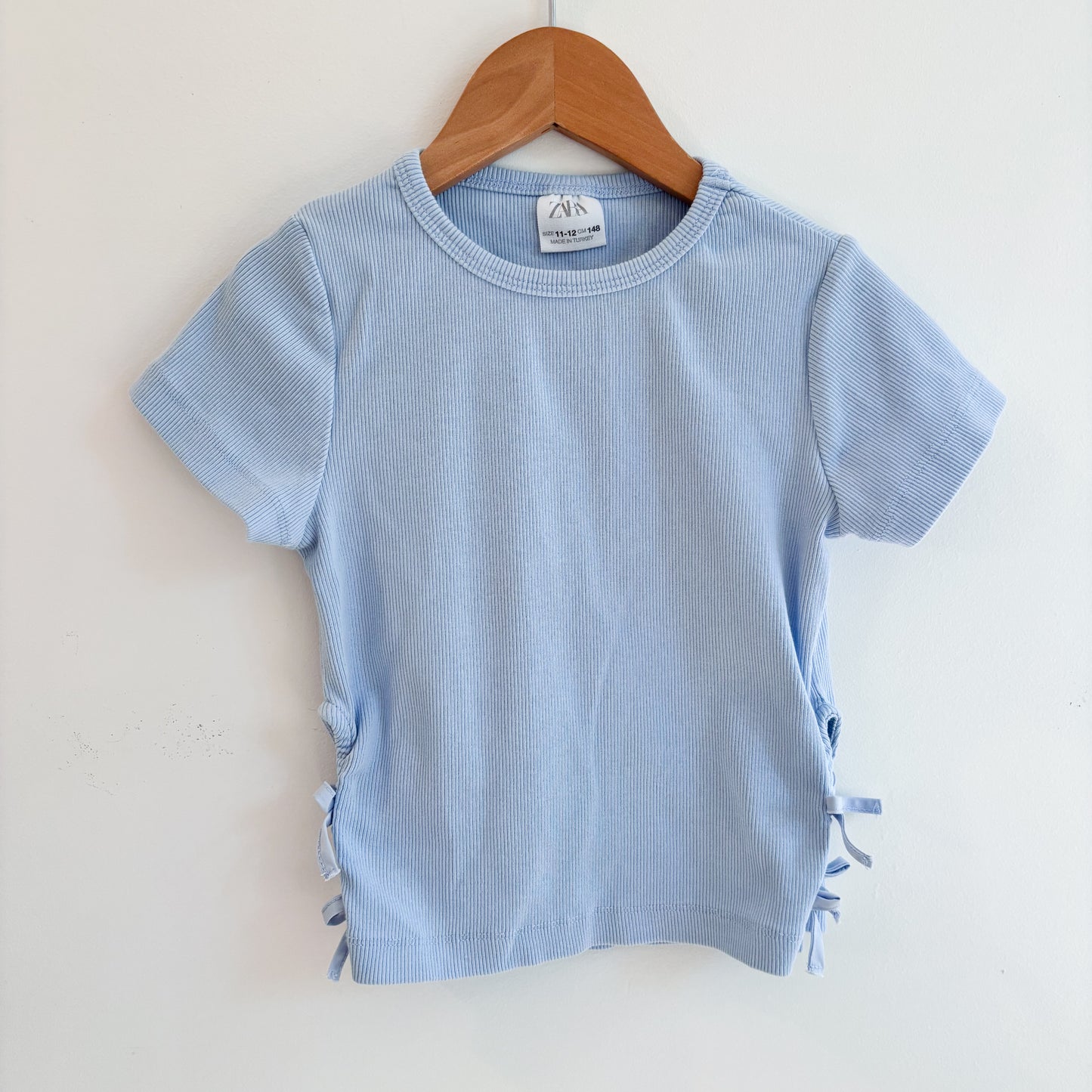 Ribbed Side-Tie Tee (11-12Y)