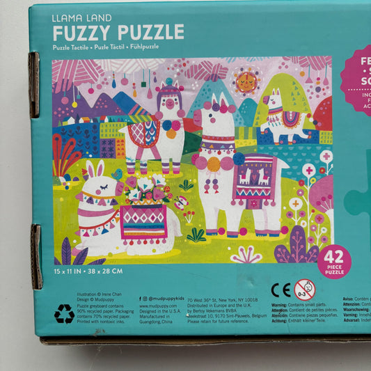 Fuzzy Llama Puzzle (42PCS)