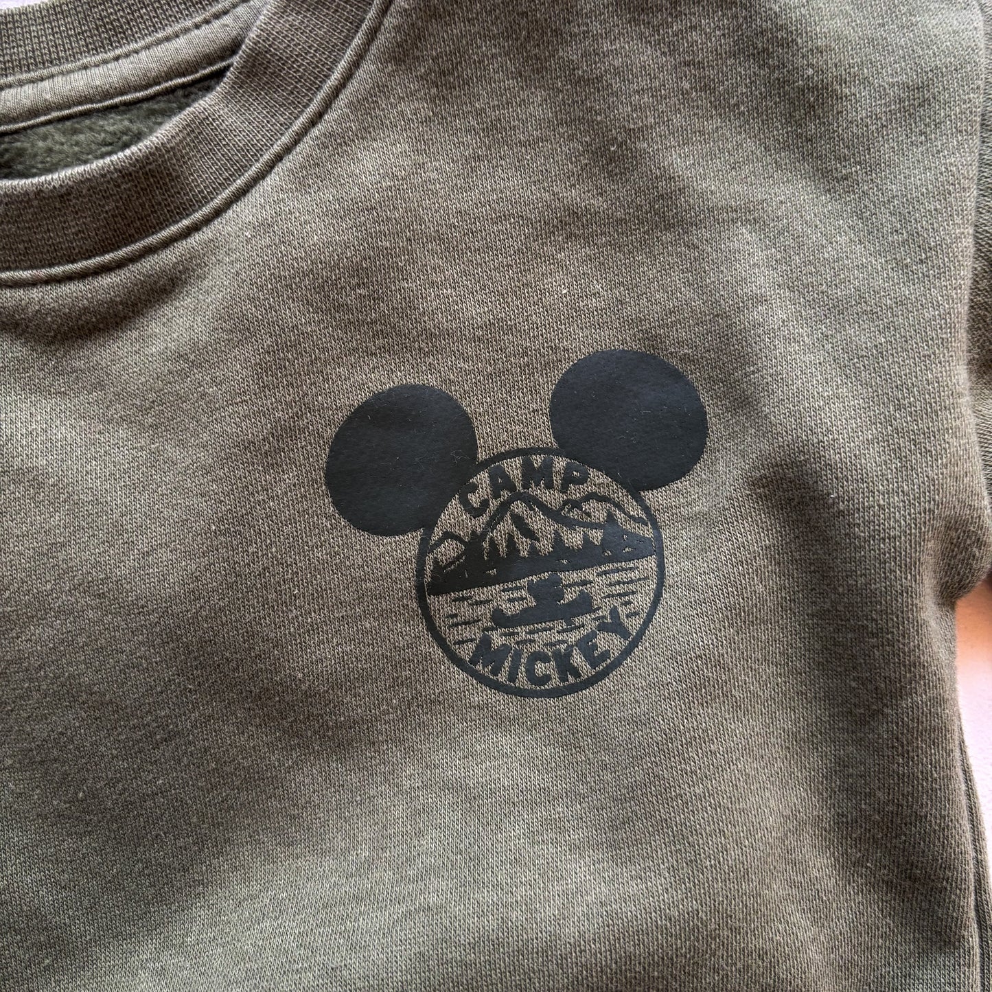 Camping Mouse Sweatshirt (18-24M)