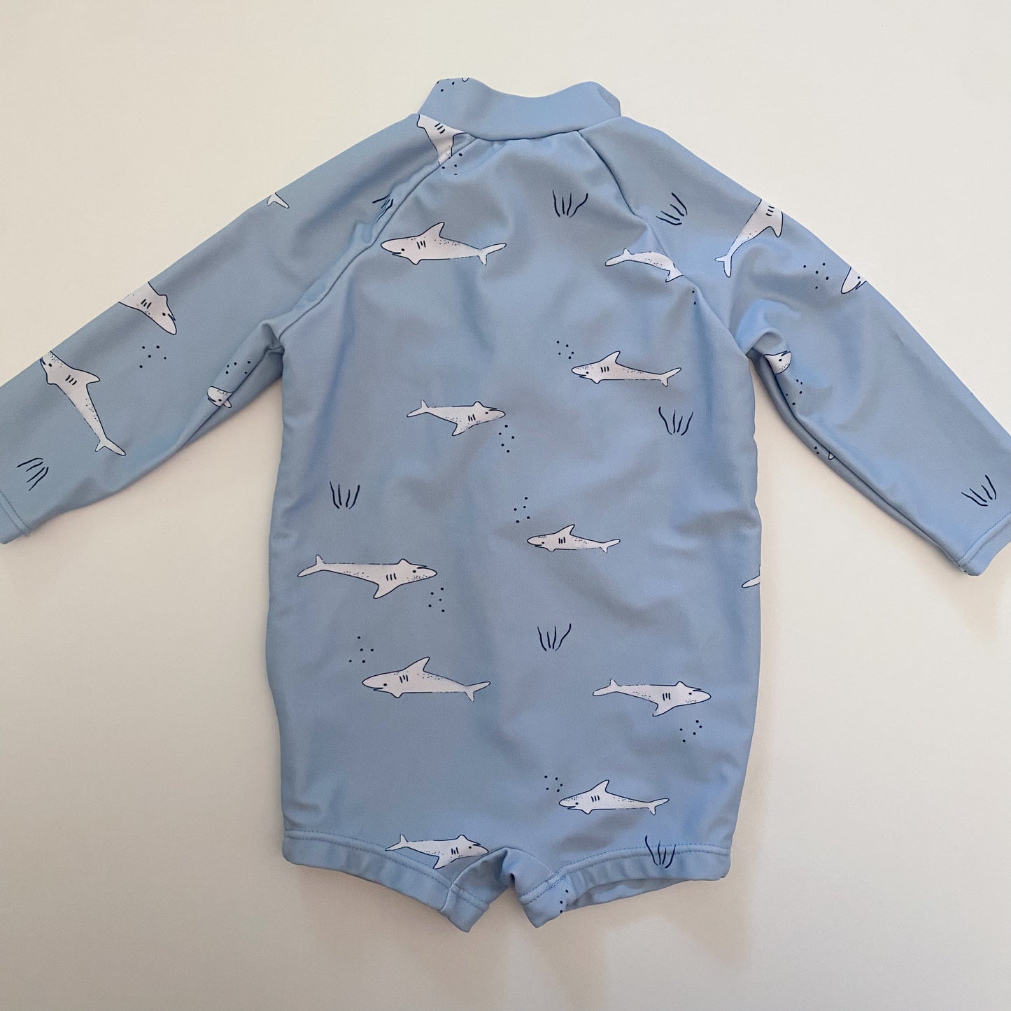 Shark Swimsuit (0-6M)