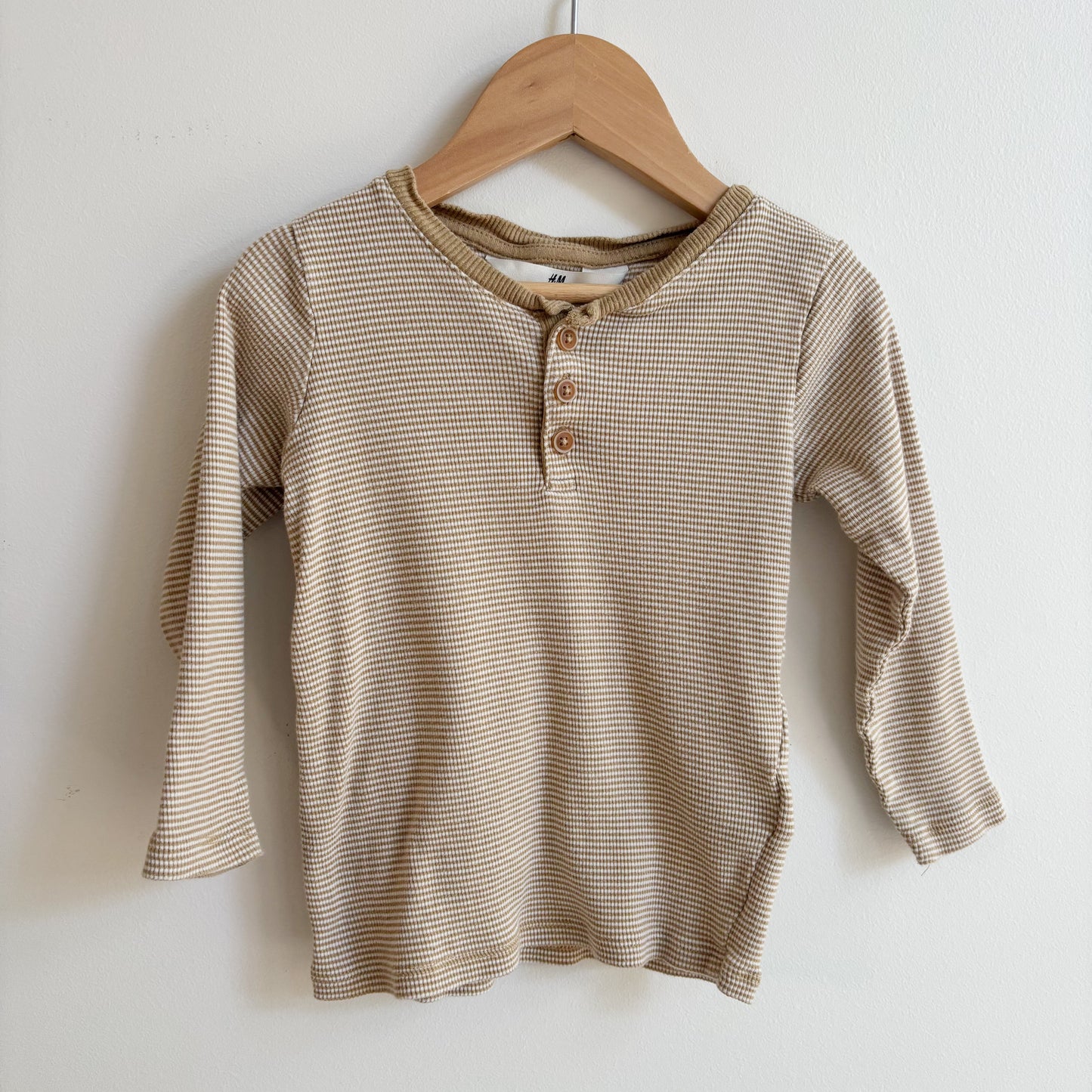 Ribbed Long Sleeve Shirt (3/4T)