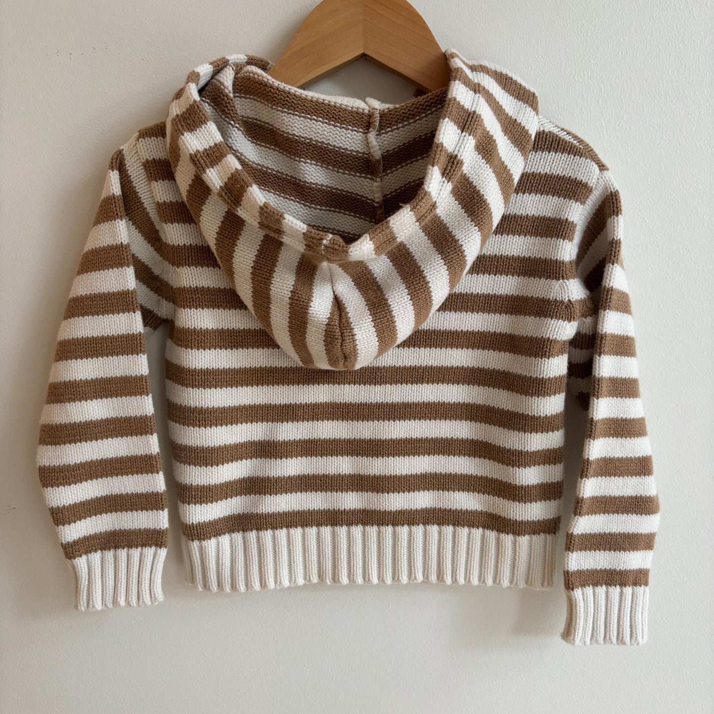 Striped Knit Hoodie (2T)