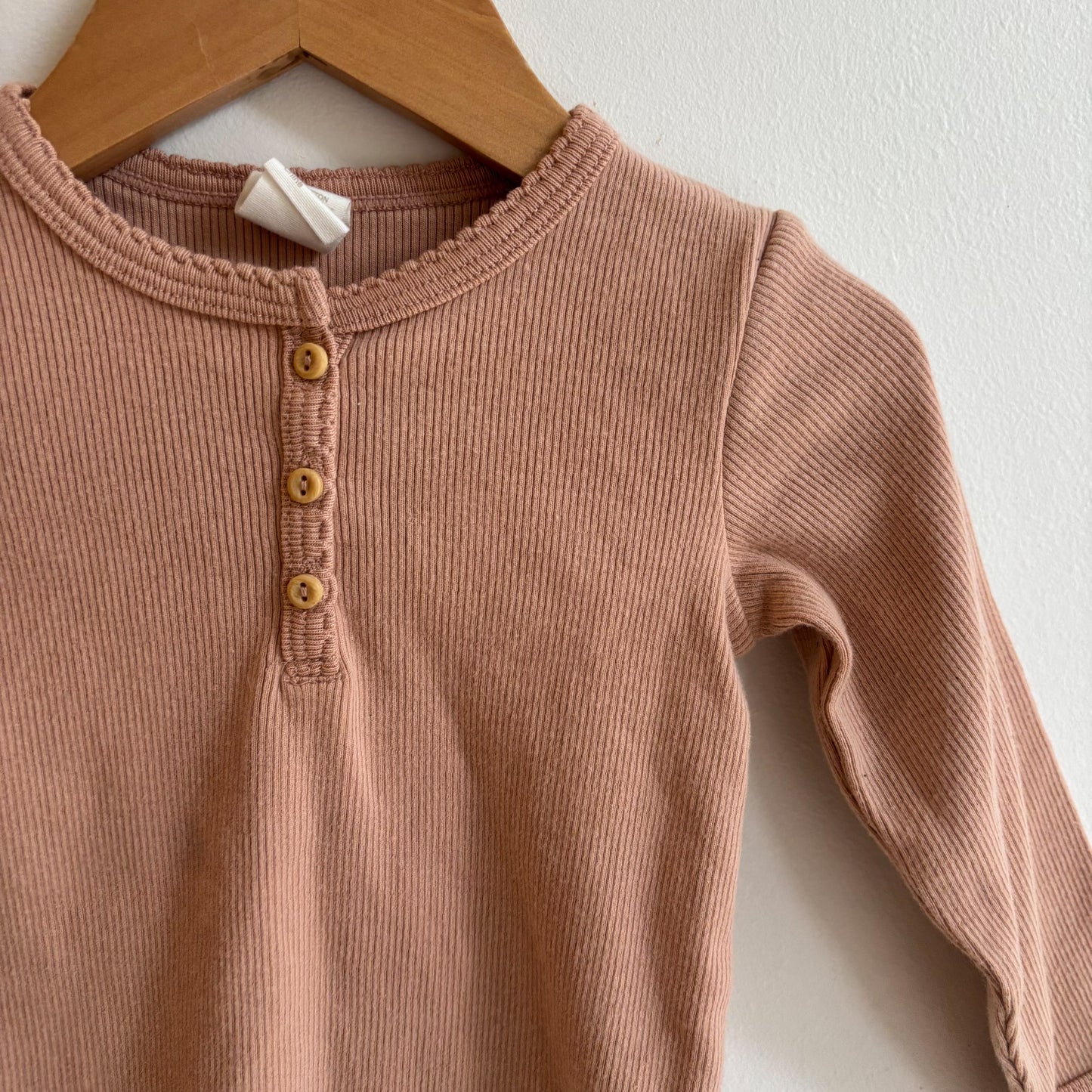 Ribbed Long Sleeve Shirt (6-9M)