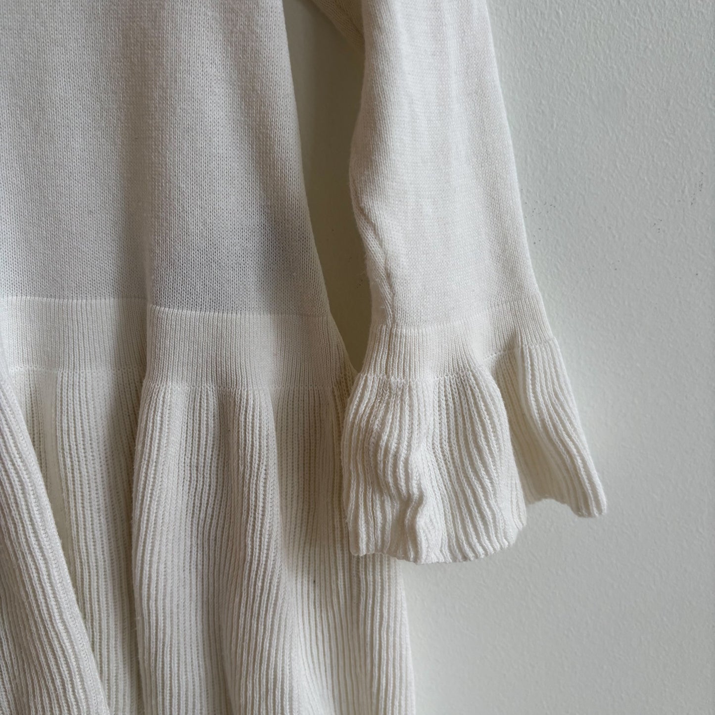 Fine Knit White Dress (3T)