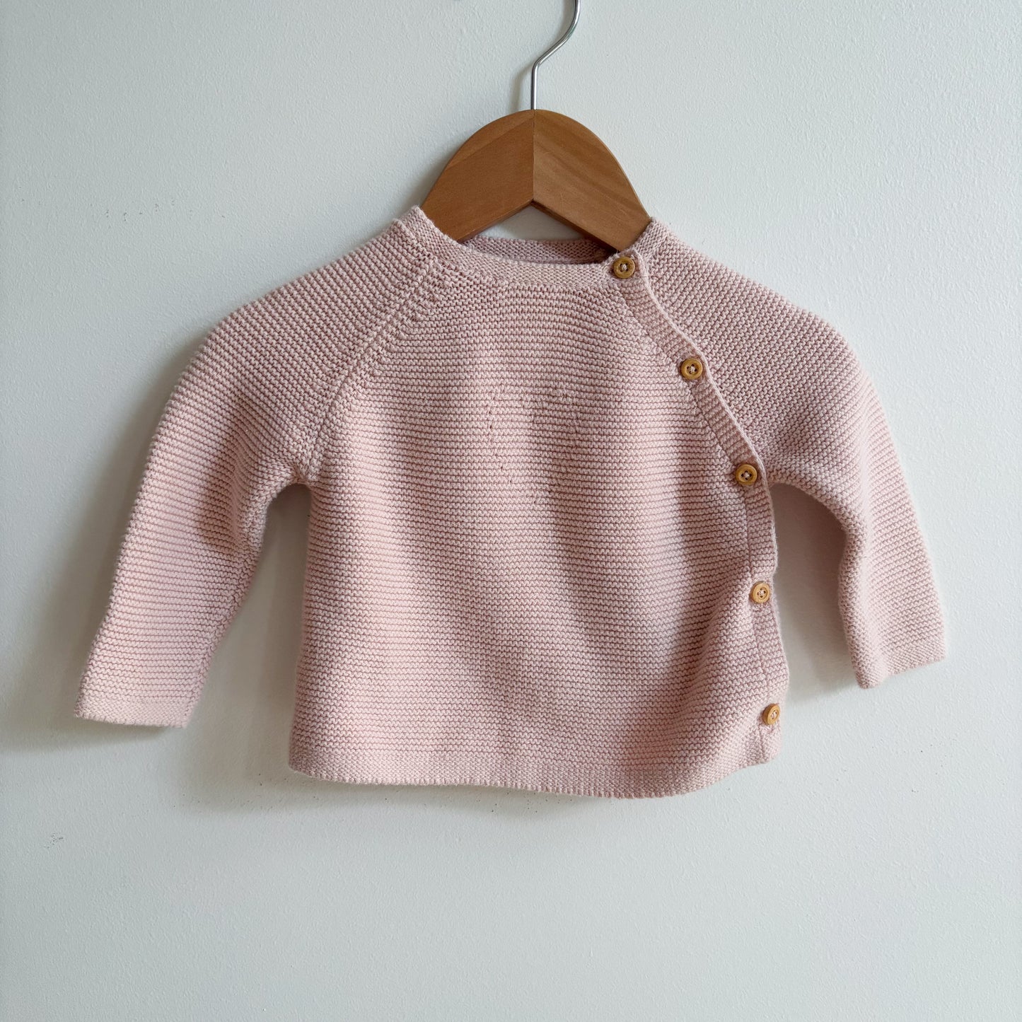 Pink Heart Sweater (3-6M)