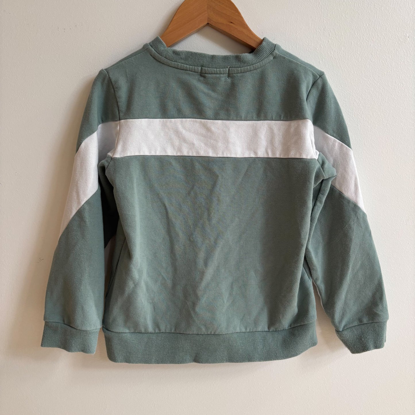 Turquoise Colour Block Sweatshirt (4T)