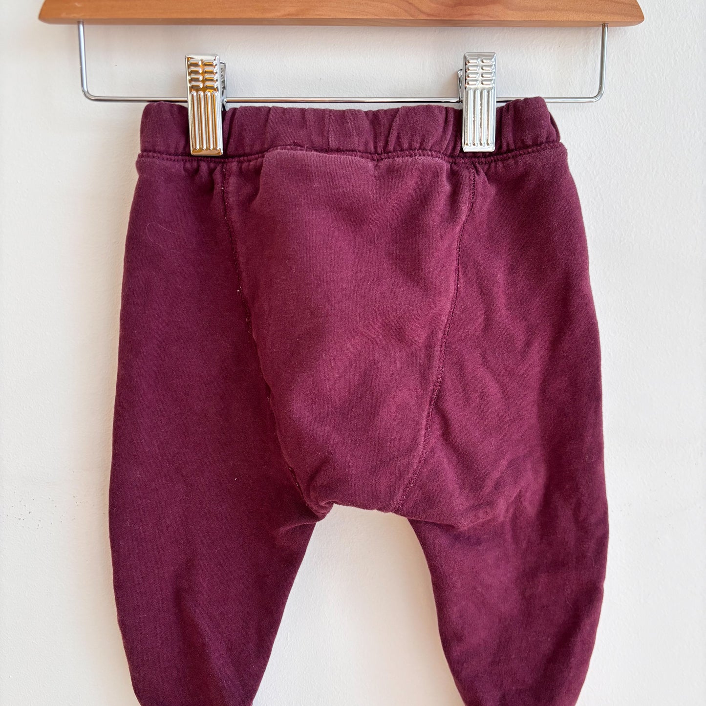 Burgundy Sweatpants (12-18M)
