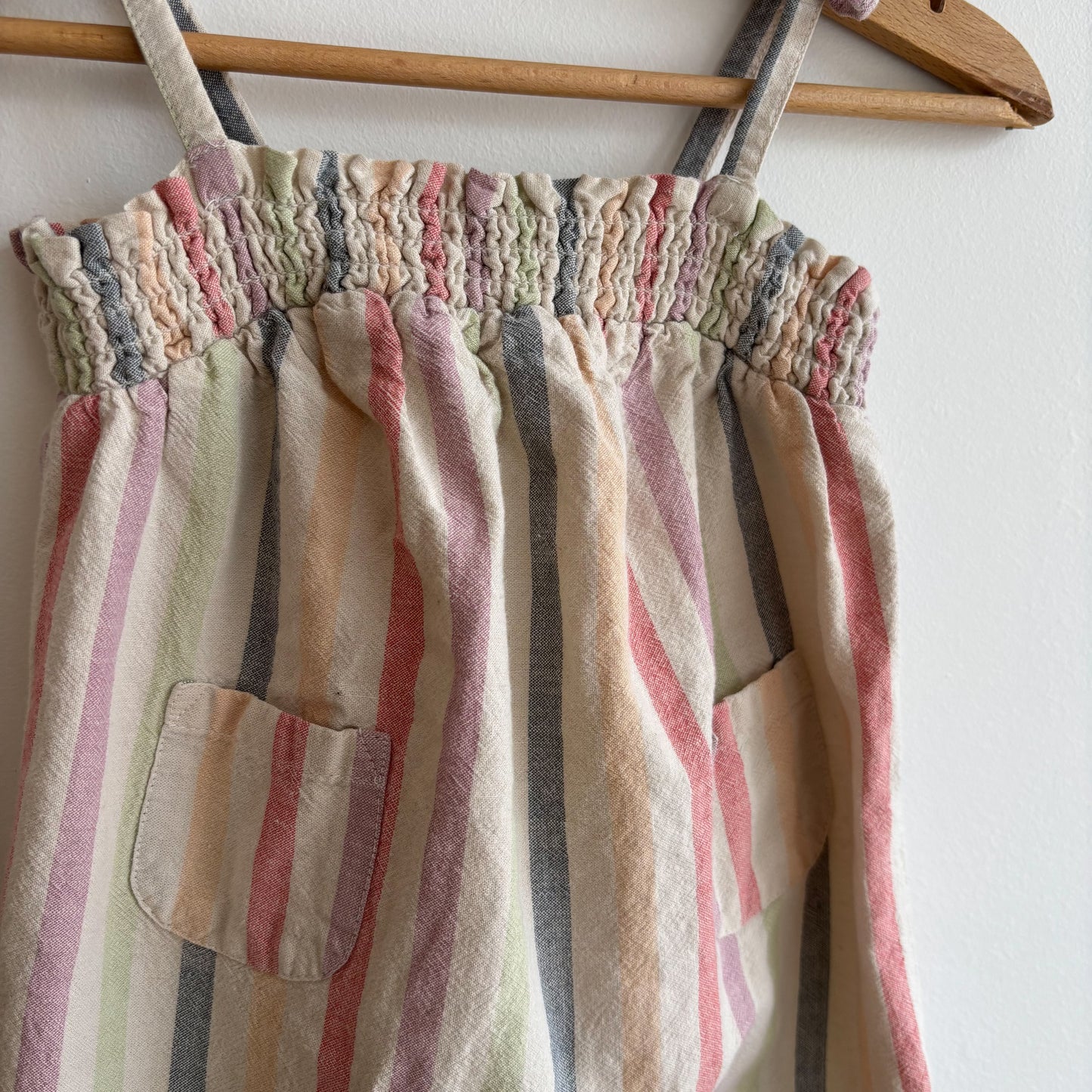 Striped Romper (6-12M)