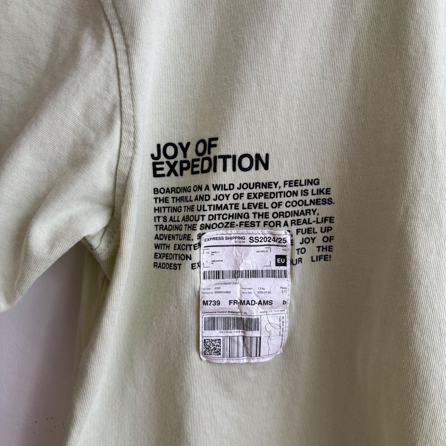 Light Neon Green Tee (7Y)