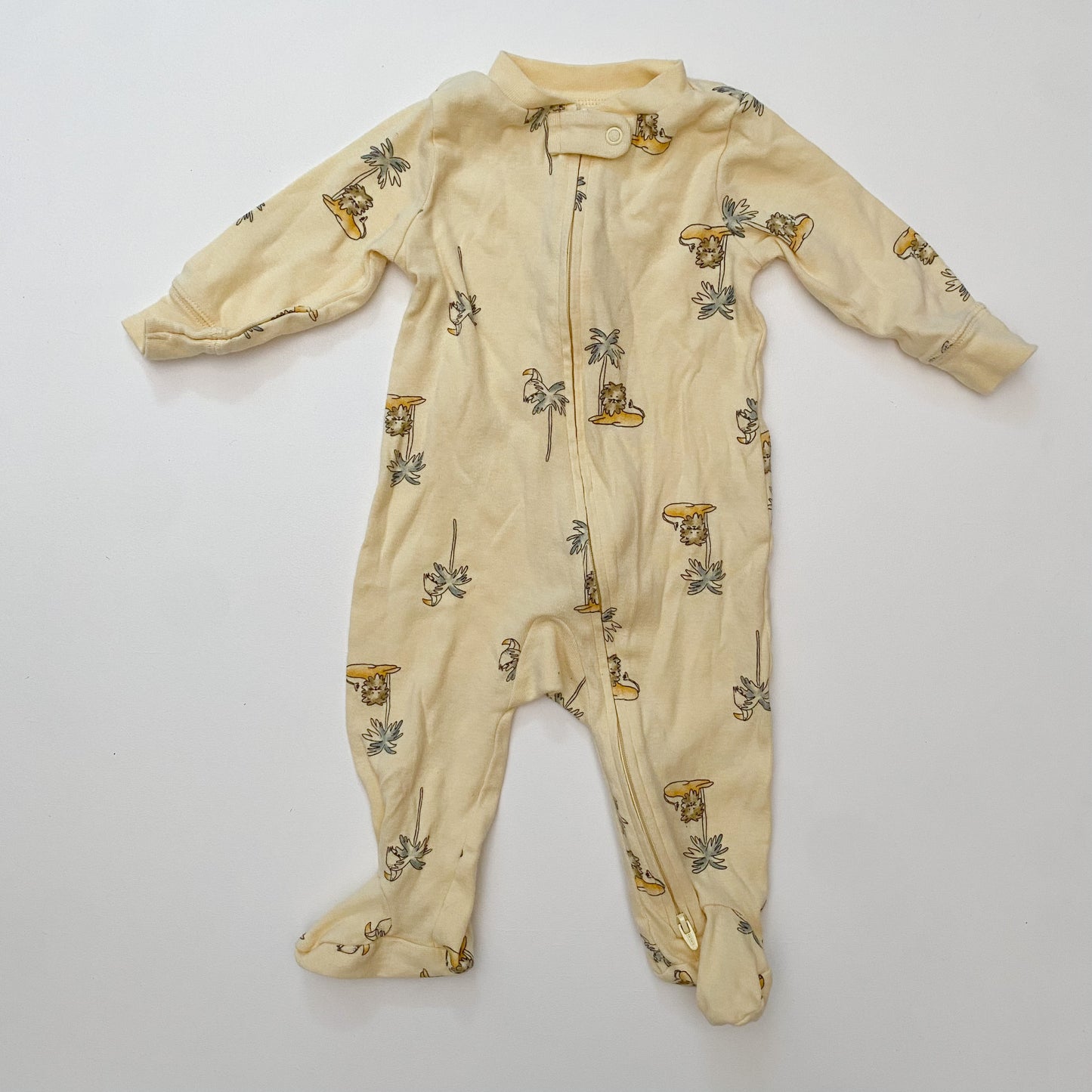 Yellow Jungle Sleepers (3-6M)