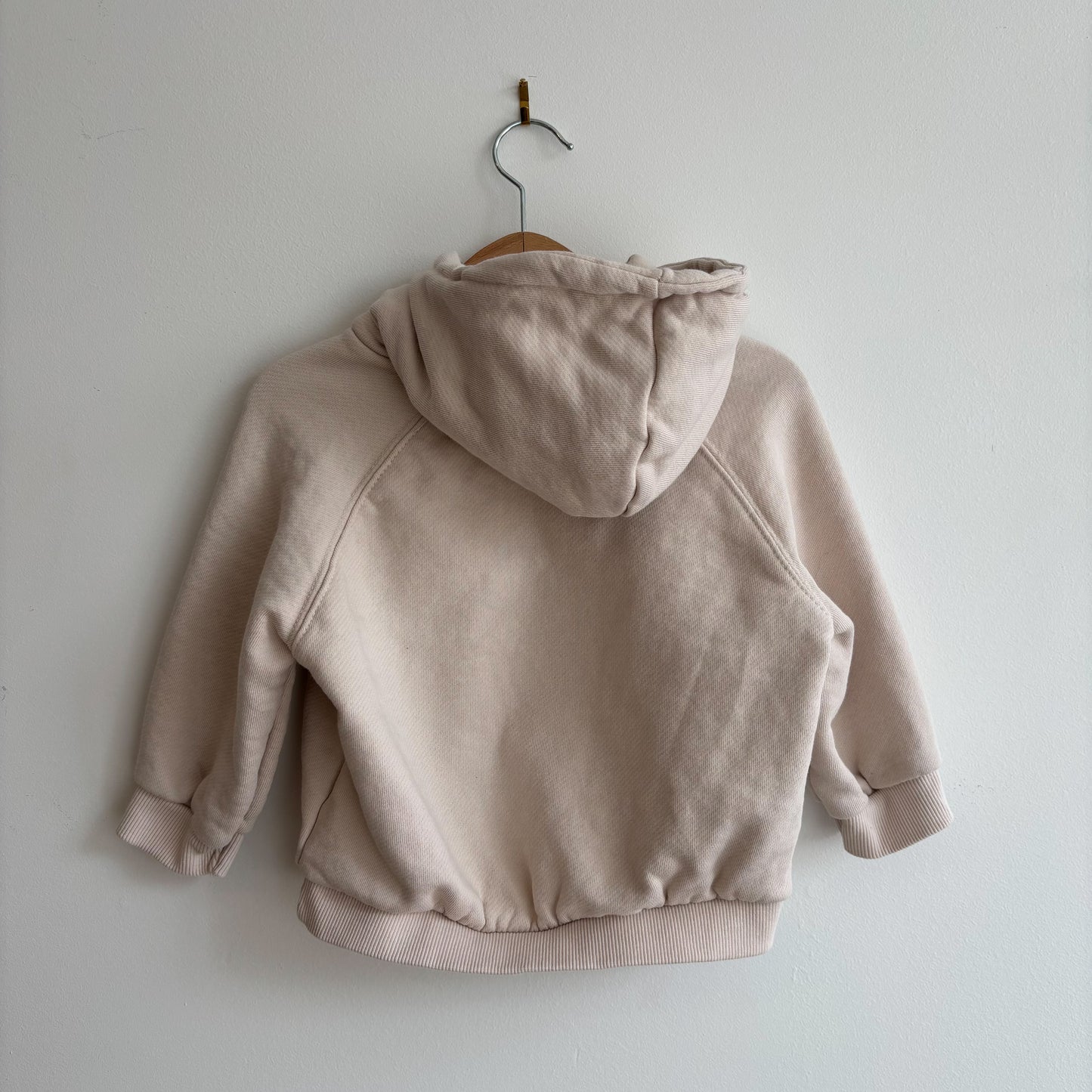 Cream Hoodie (12-18M)
