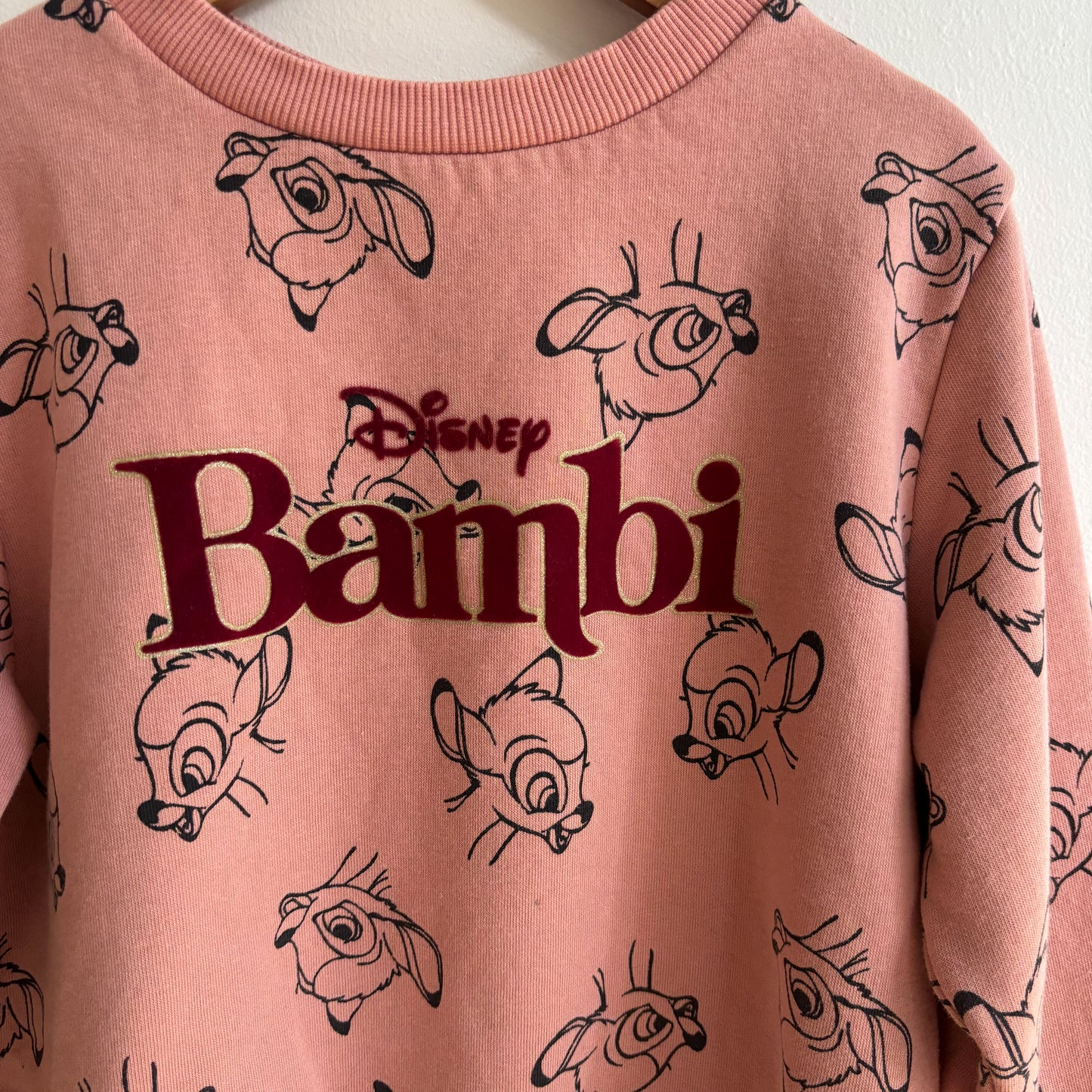Pink Deer Character Sweatshirt (5T/6Y)