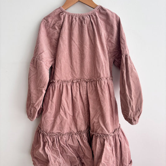 Pale Pink Corduroy Dress (8Y)