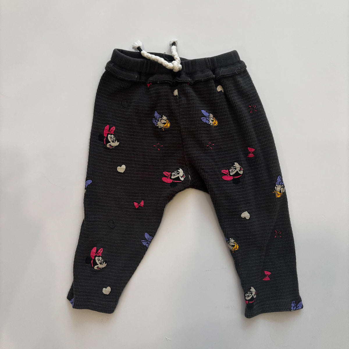Ribbed Mouse Character Leggings (6-9M)