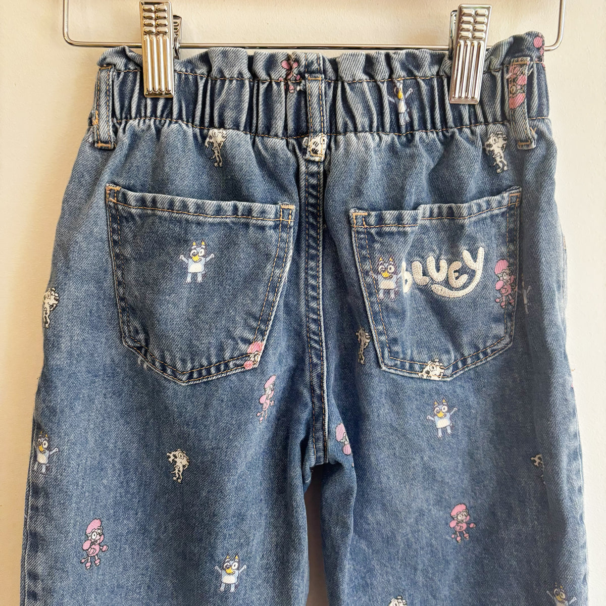 Paperbag Waist Dog Show Jeans (6Y)