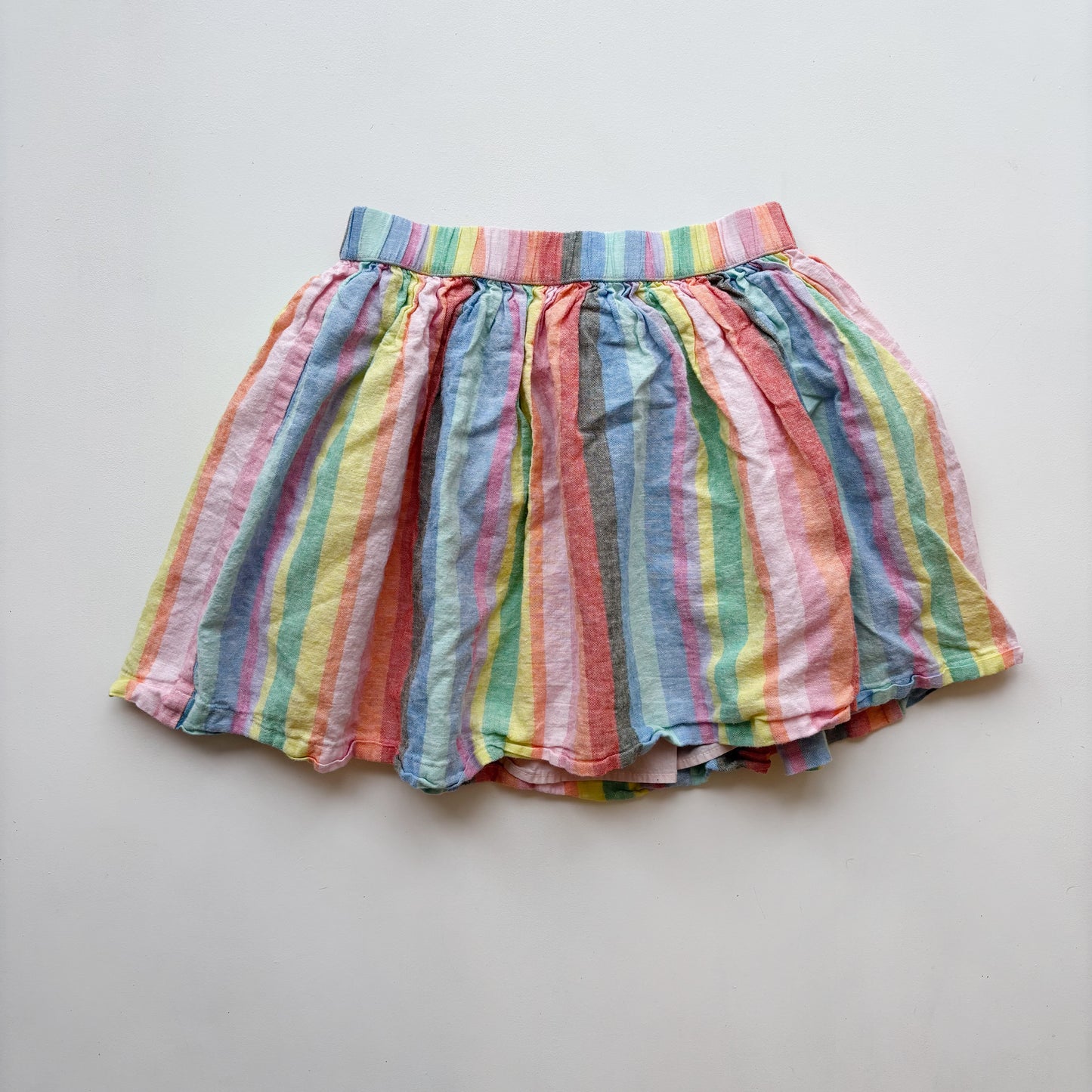 Rainbow Striped Skirt (10Y)
