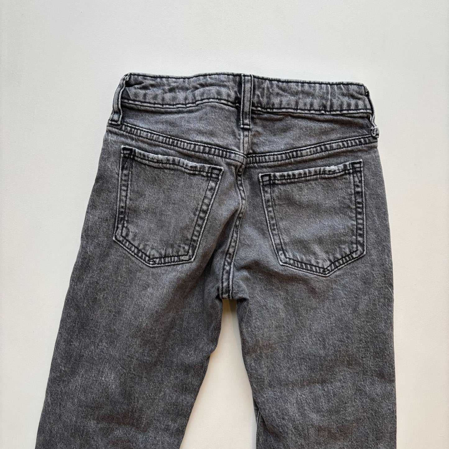 'Girlfriend' Cut Washed Black Jeans (8Y)
