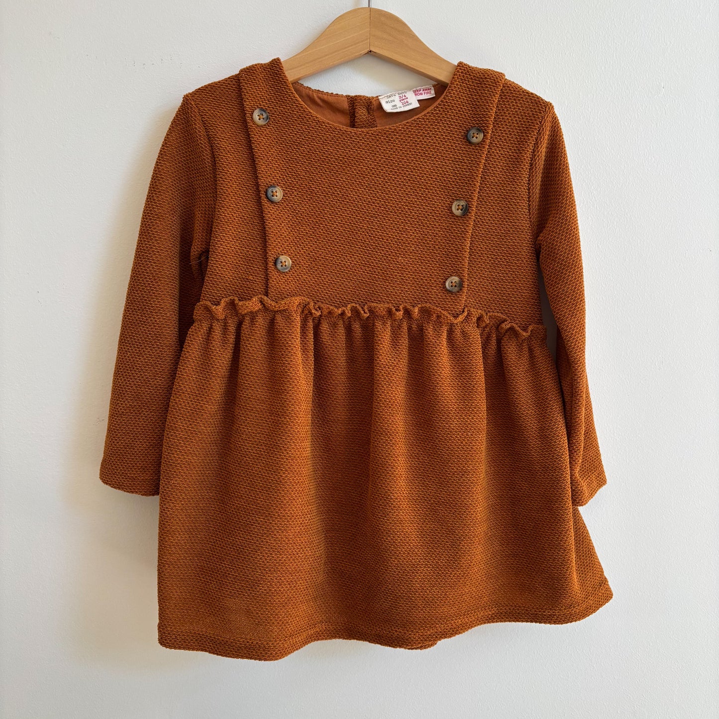 Soft Brown Dress (4T)