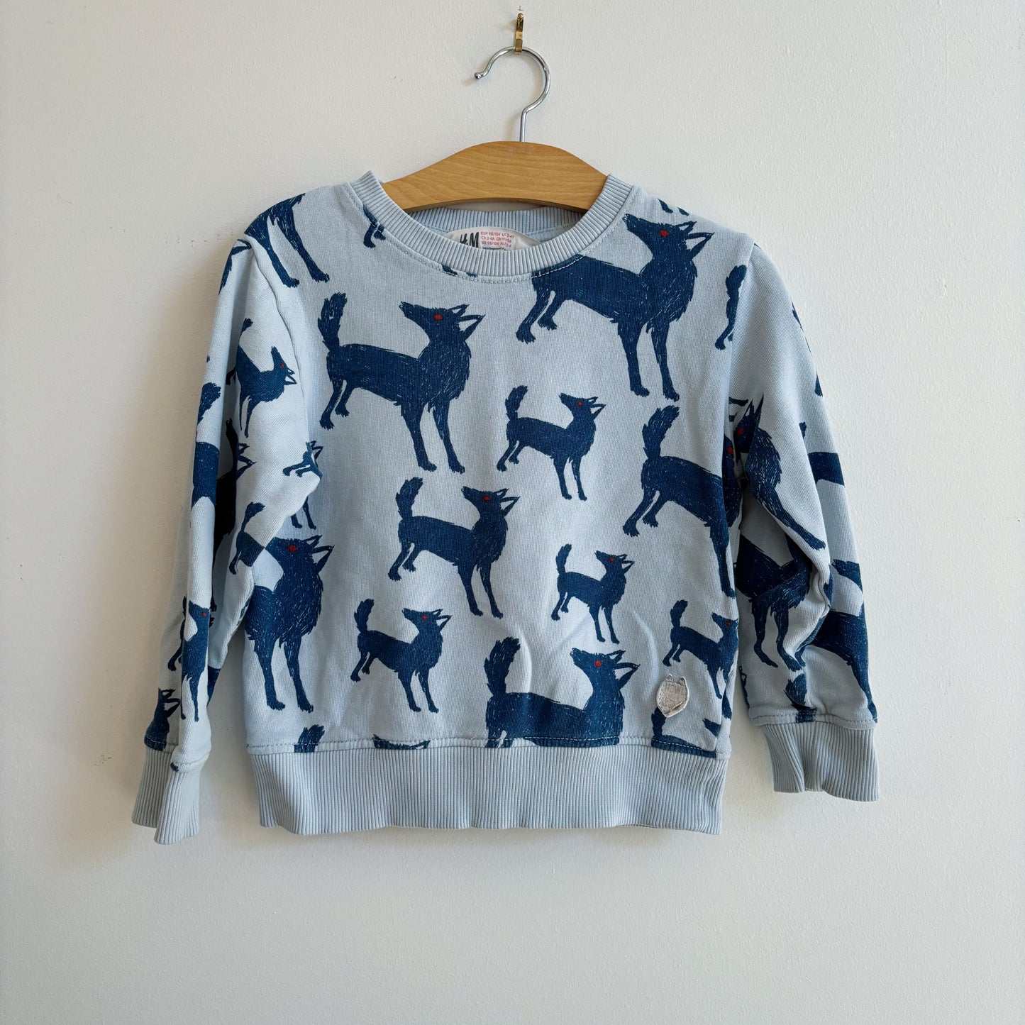 Blue Wolf Sweatshirt (2-4Y)