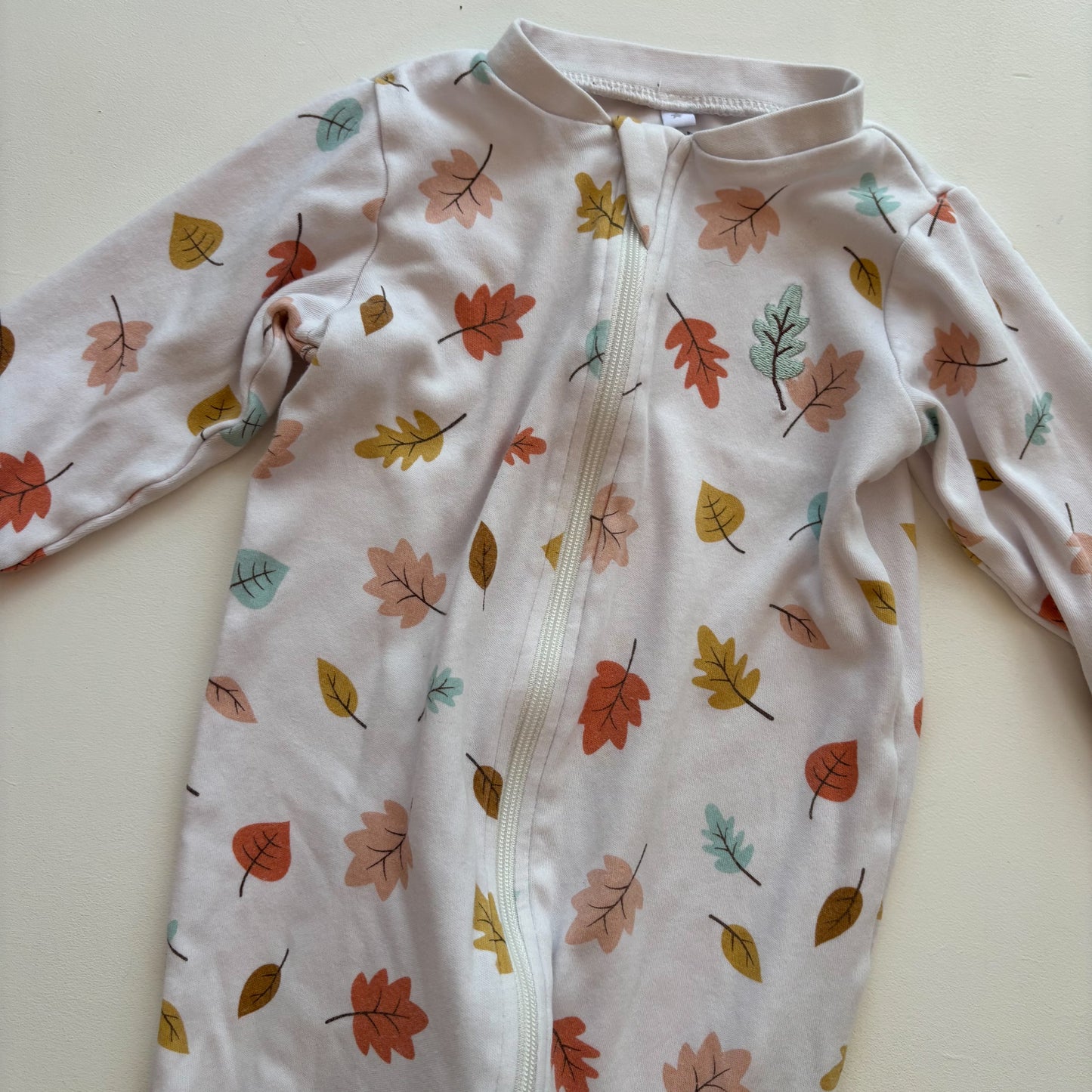 Leaf Print Sleeper (9M)