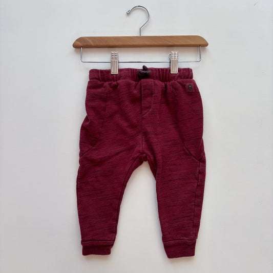 Burgundy Joggers (18-24M)