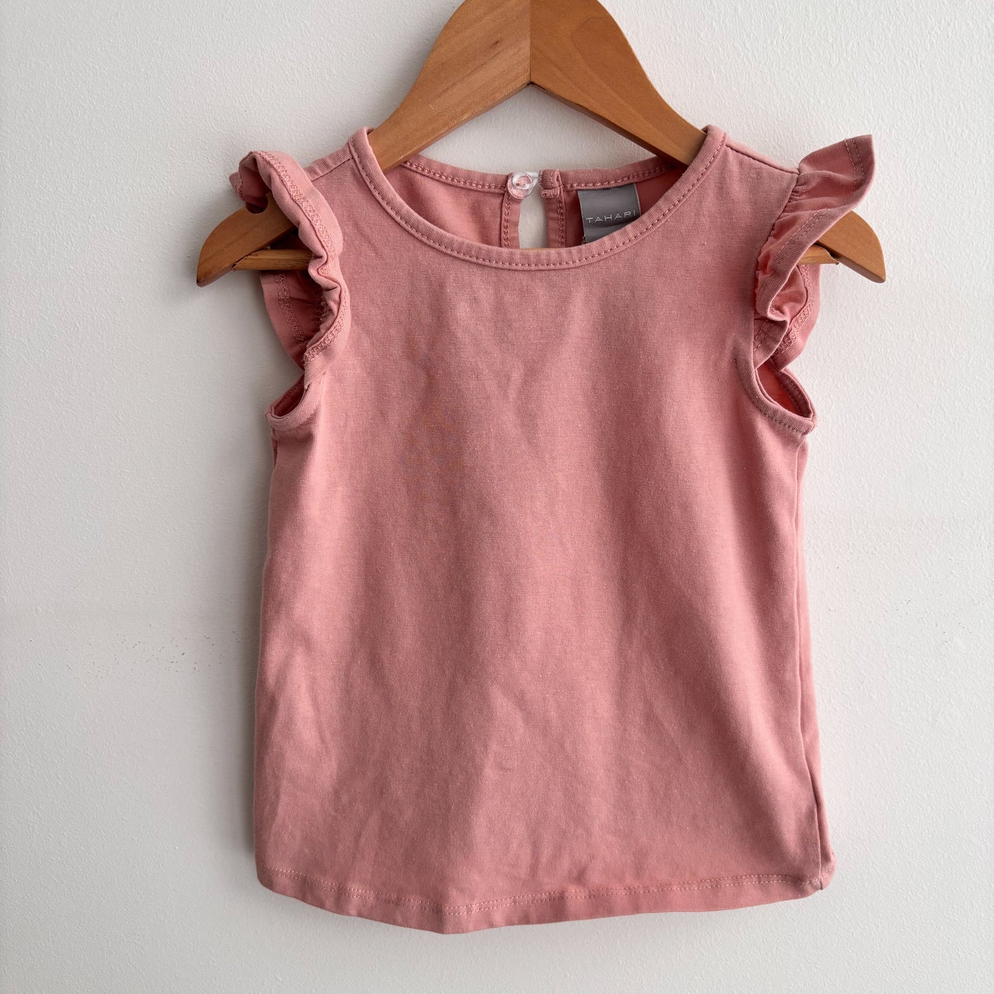 Pink Ruffle Tank (18-24M)