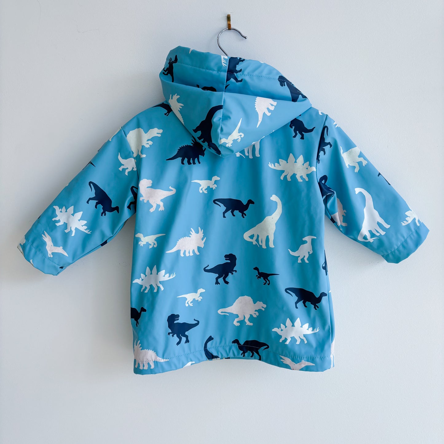 Colour Changing Dino Rain Jacket (2T)