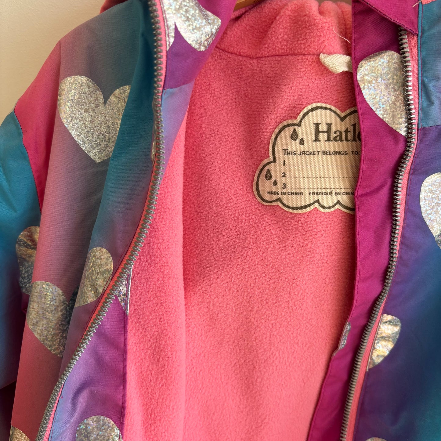 Fleece Lined  Spring Jacket (12Y)