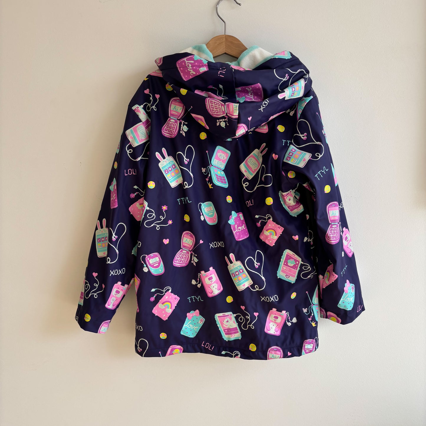 Royal Purple Rain Jacket (8Y)