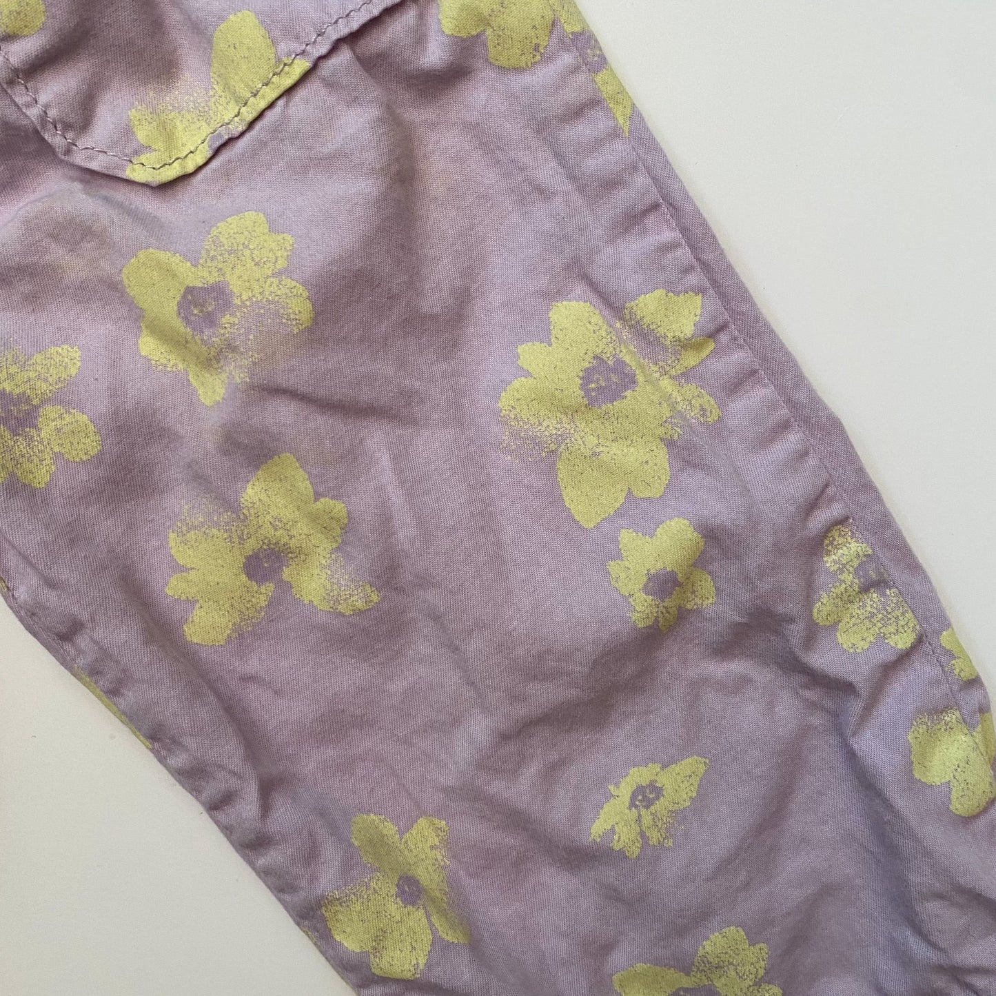 Purple Flower Pants (2T)