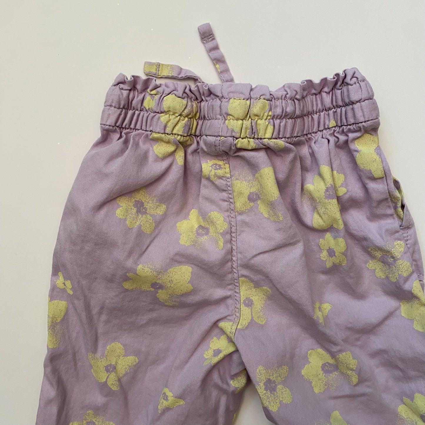 Purple Flower Pants (2T)