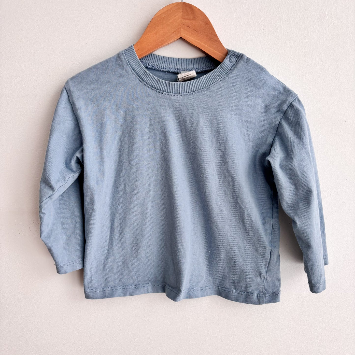 Blue Long Sleeve Shirt (12-18M)