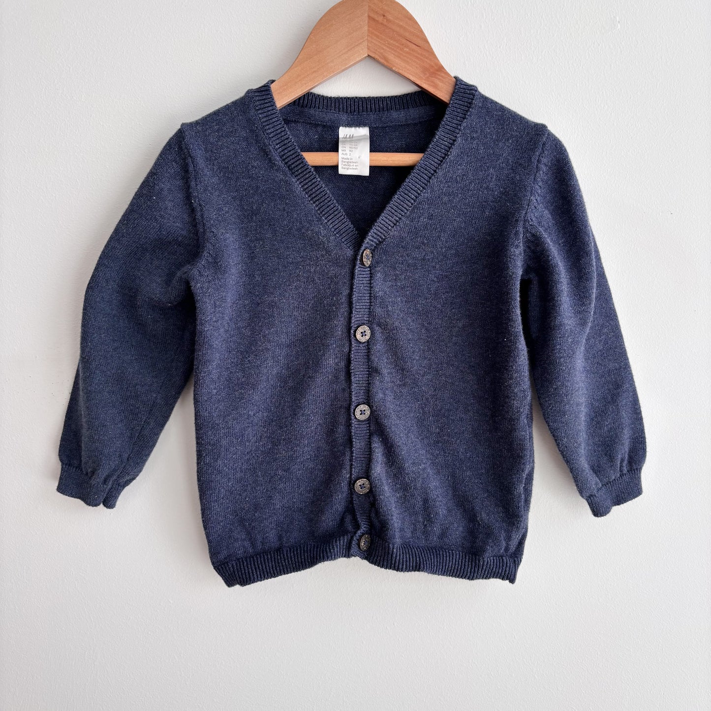 Navy Blue Cardigan (1.5-2Y)