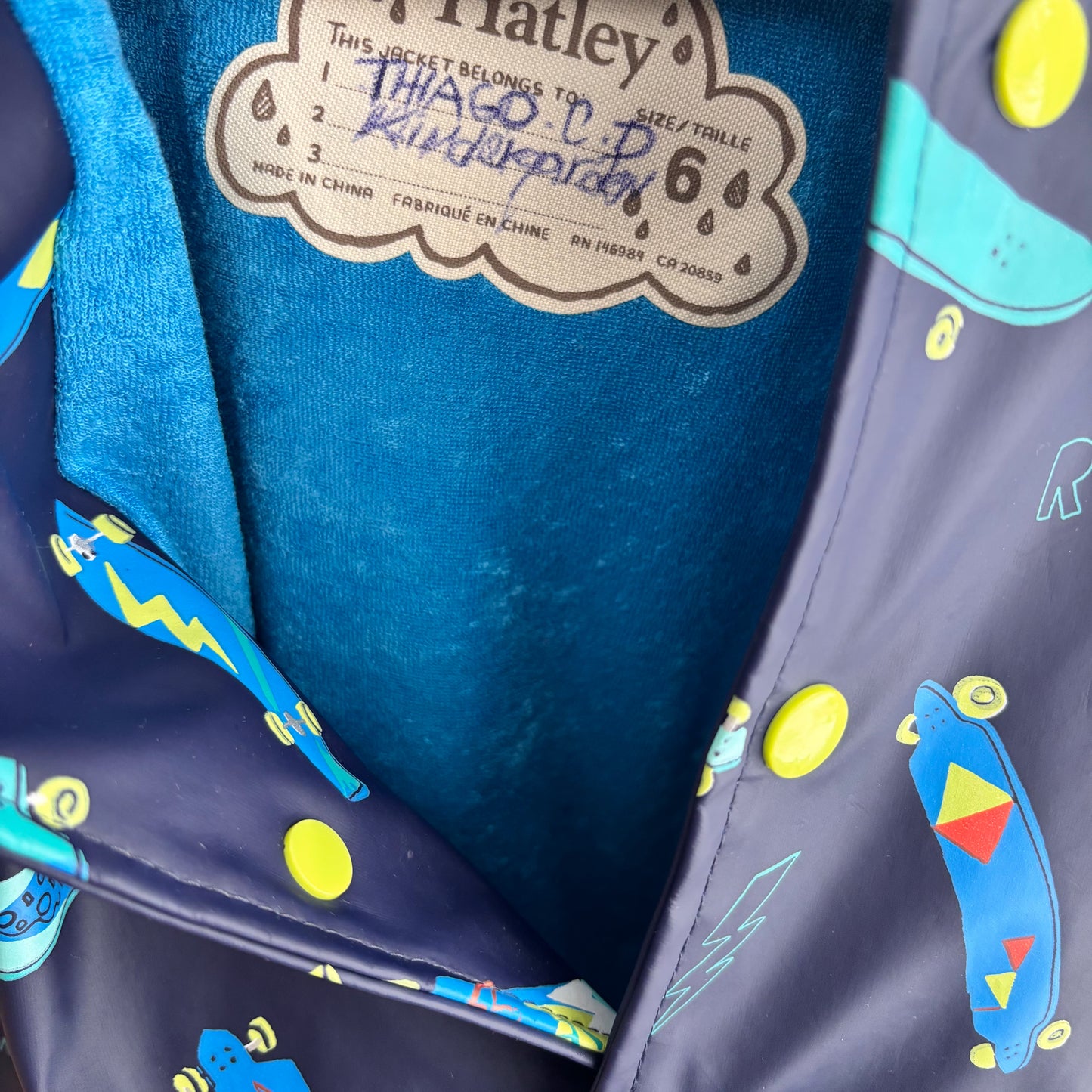 Lined Rain Jacket (6Y)