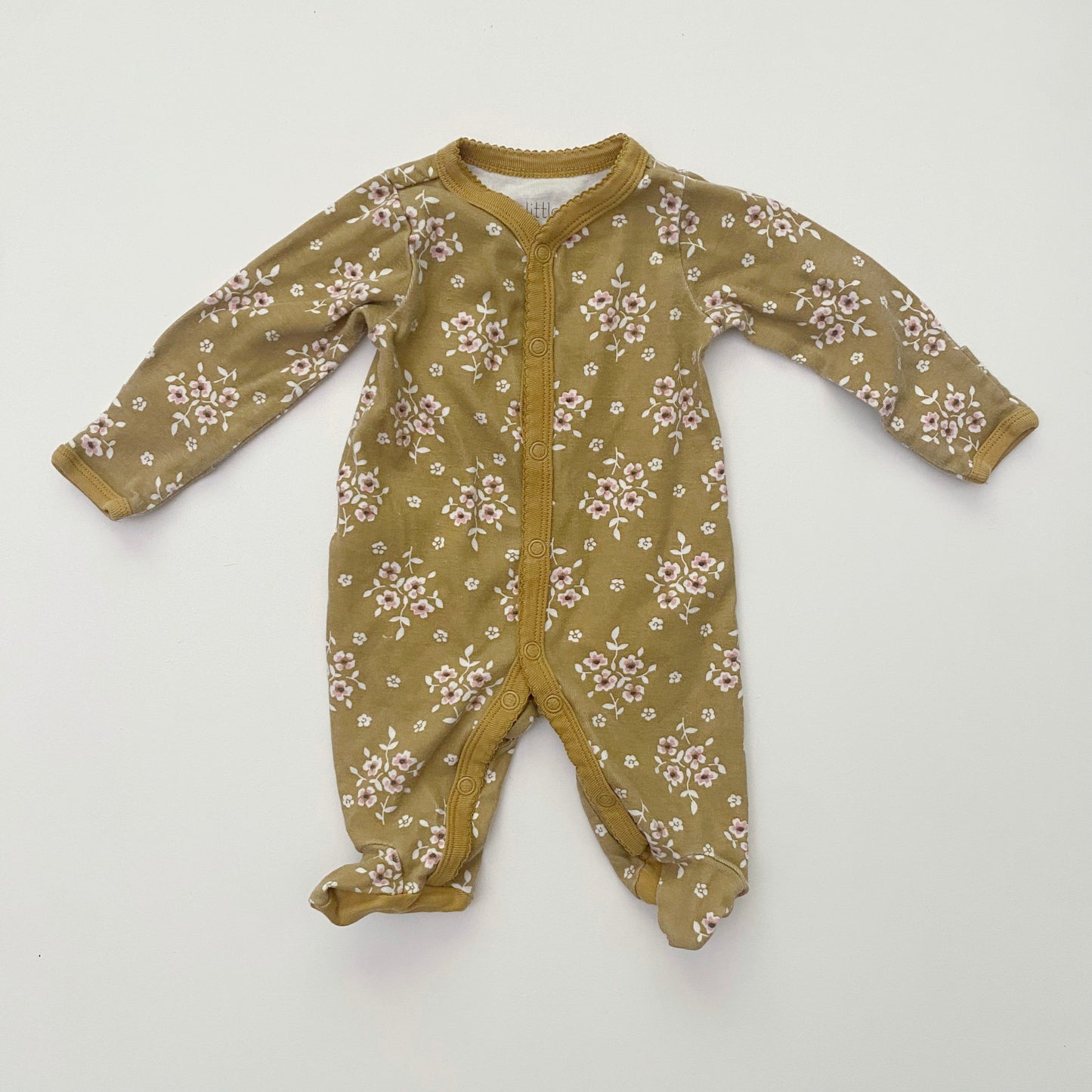 Organic Floral Sleeper