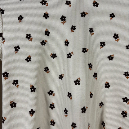 PLAY - Floral Ribbed Long Sleeve Shirt (3Y)