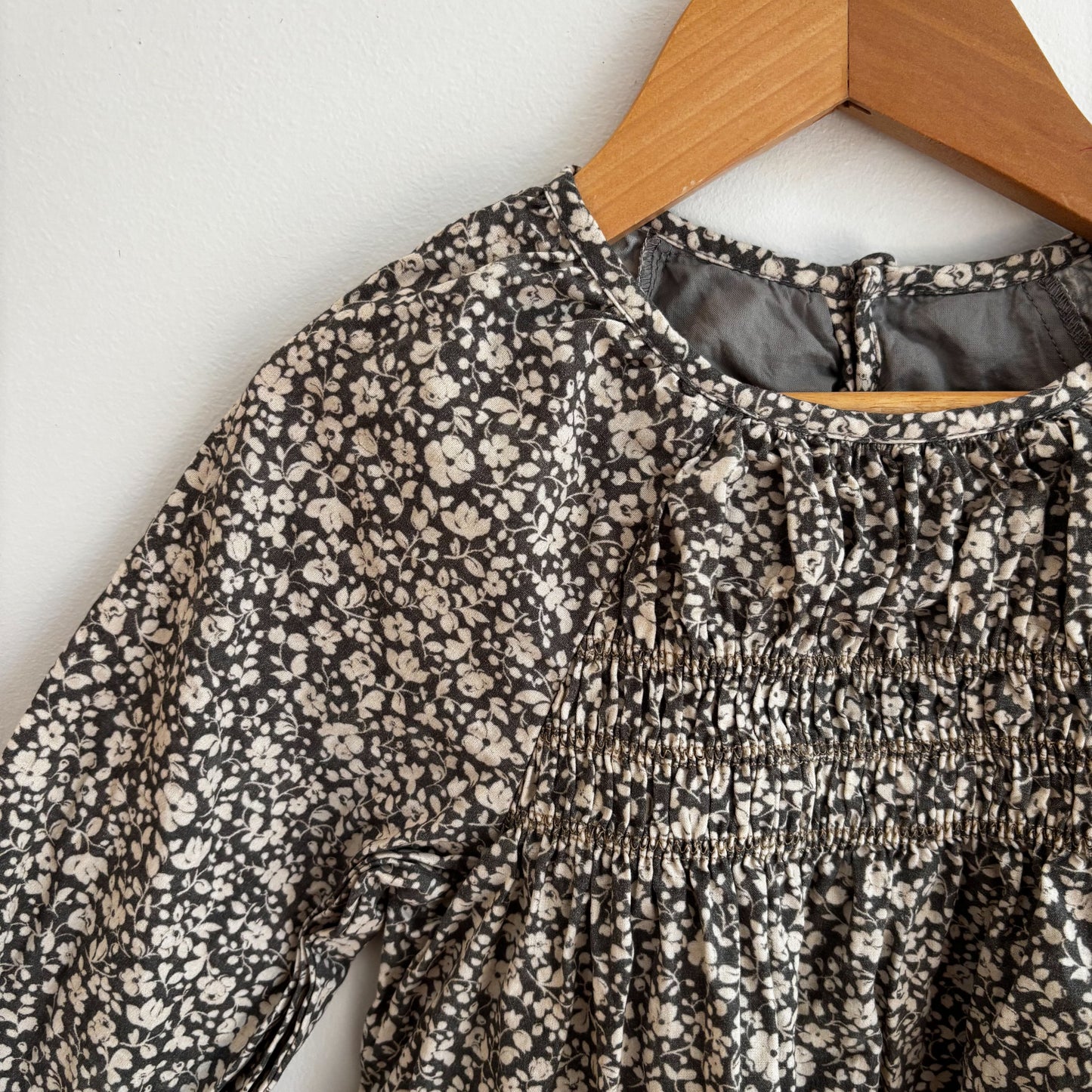 Green Floral Dress (5Y)