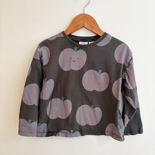 Apple Print Long Sleeve (3Y)