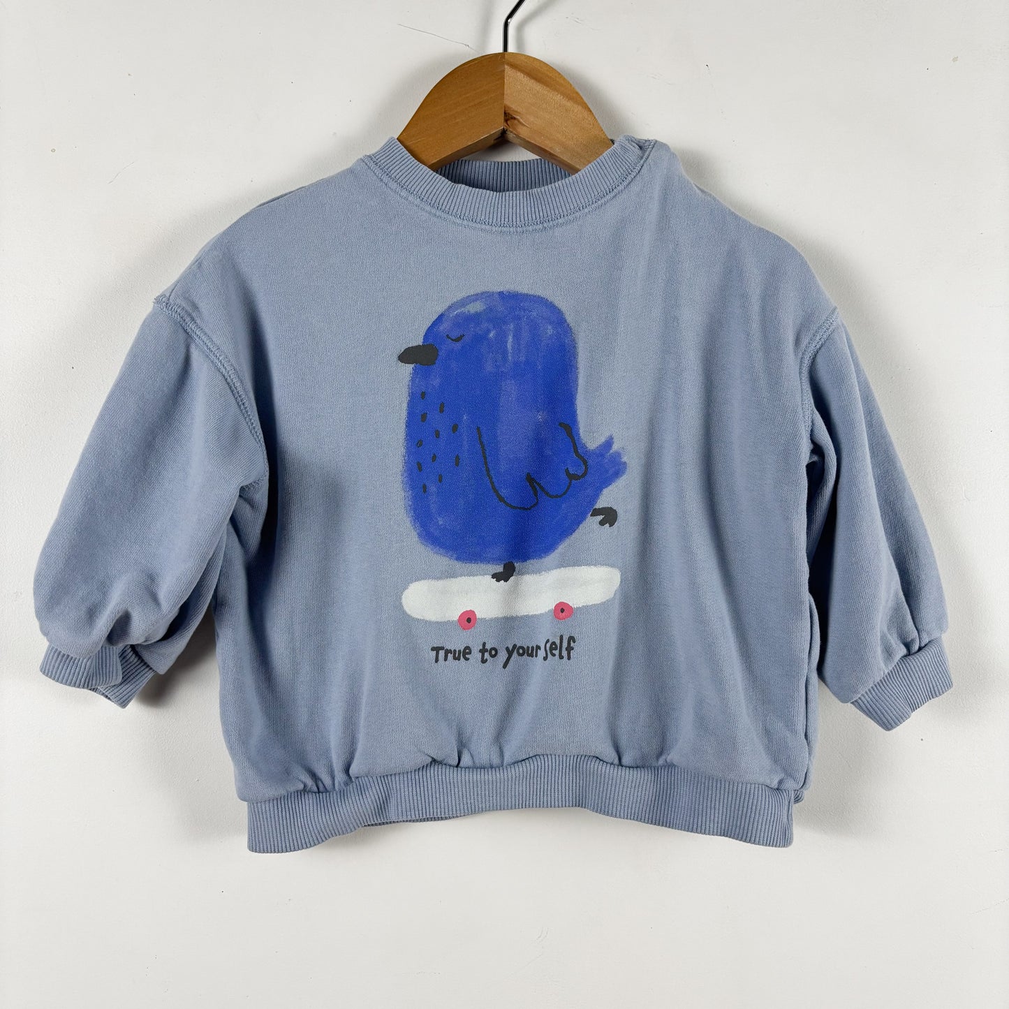 Blue Bird Sweatshirt (12-18M)